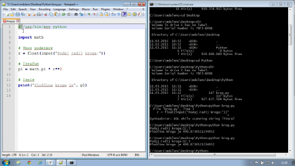 004 - Zagon programa