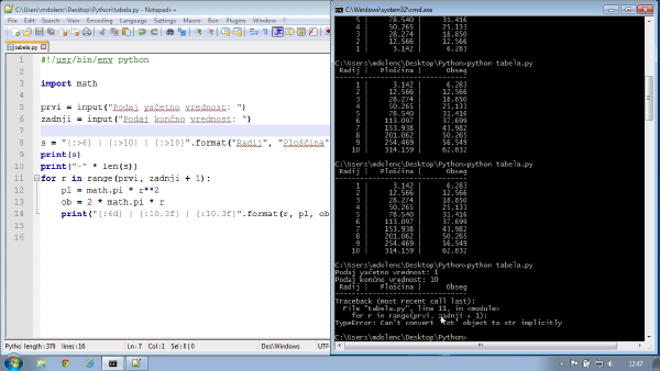 008 - Izpis tabele 3