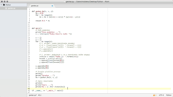 015 - Geometrijske karakteristike - funkcije