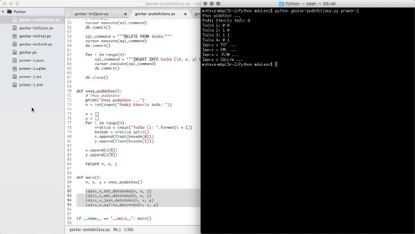 022 - Geometrijske karakteristike - različni zapisi